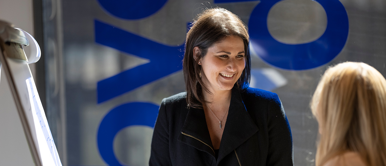 Lloyd's colleagues in the Lloyd's building